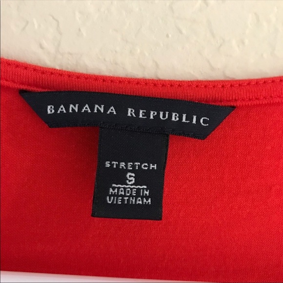Banana Republic red top size small - Picture 6 of 8